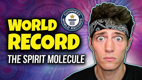 I Accidentally Took the LARGEST DMT Dose Ever... Here’s What Happened