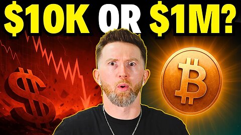Markets Are Crashing… And Bitcoin Is MASSIVELY Mispriced | $10K or $1M?