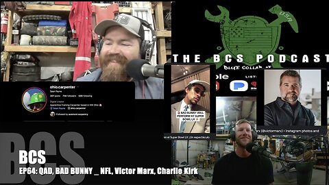QAD w/ Ohio Carpenter, NFL/BadBunny, Victor Marx