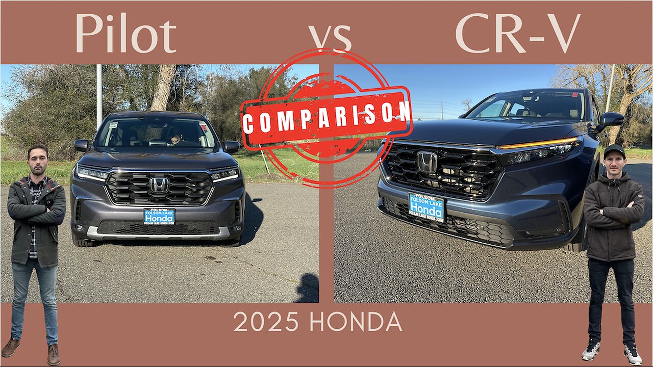 Honda Pilot or Honda CR-V. Which one do you need?