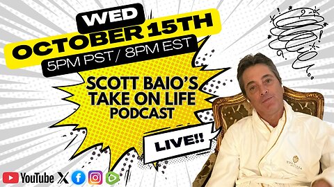 Scott Baio's Take On Life - Live Podcast