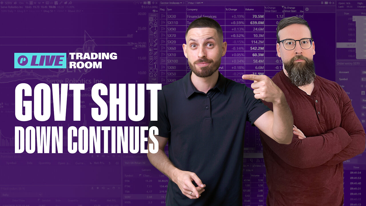 Live Trading: $AMD Rockets Off Open AI News! Stocks Stay Hot!