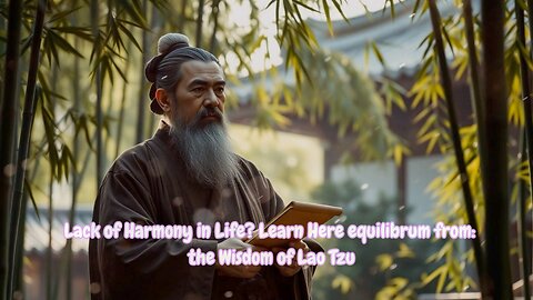LEARN HARMONY BY LAO TZU |TZU’S MOST IMPORTANT LESSONS | TIMELESS WISDOM THAT SOLVES MODERN STRESS
