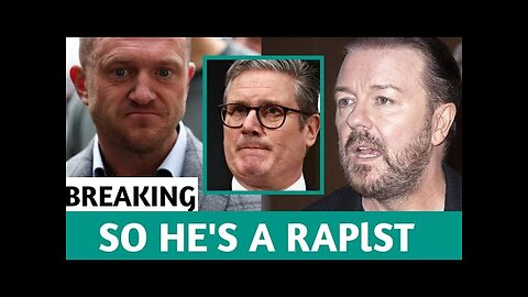 WHAT Tommy Robinson said about Keir starmer unbelievable, Ricky Gervais Reacts!