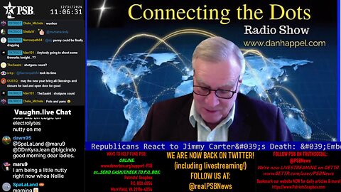 2024-12-31 11:00 EST - Connecting the Dots: with Dan Happel