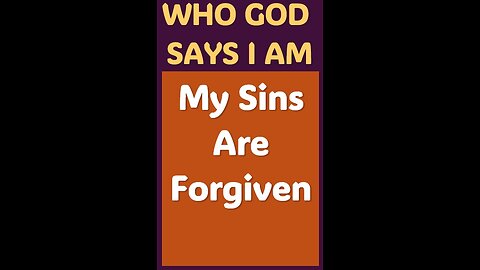 MY SINS ARE FORGIVEN #wordofgod #Jesus #Grace #God #love #forgiveness #good #right #life #saved
