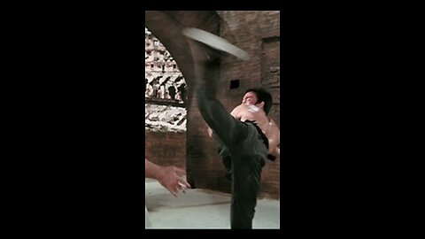 Cross kick Studio Films Bruce Lee Way of the Dragon