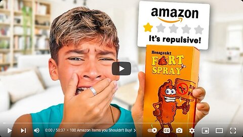 Buying The Most BANNED AMAZON PRODUCTS Ever! _ The Royalty Family