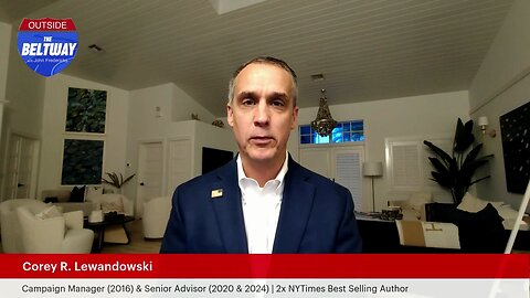 Corey Lewandowski: Close The Border First, Then Talk to Me About H-1B Visas