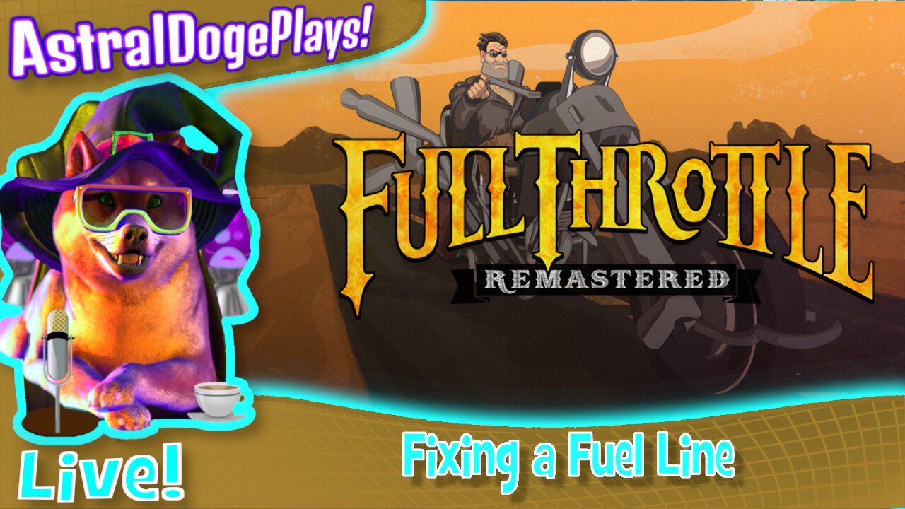 Full Throttle ~LIVE!~ Fixing a Fuel Line