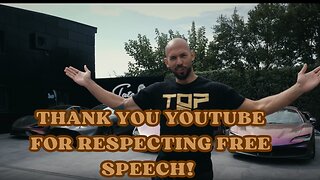 Andrew Tate ||Thank you YouTube for respecting free speech!