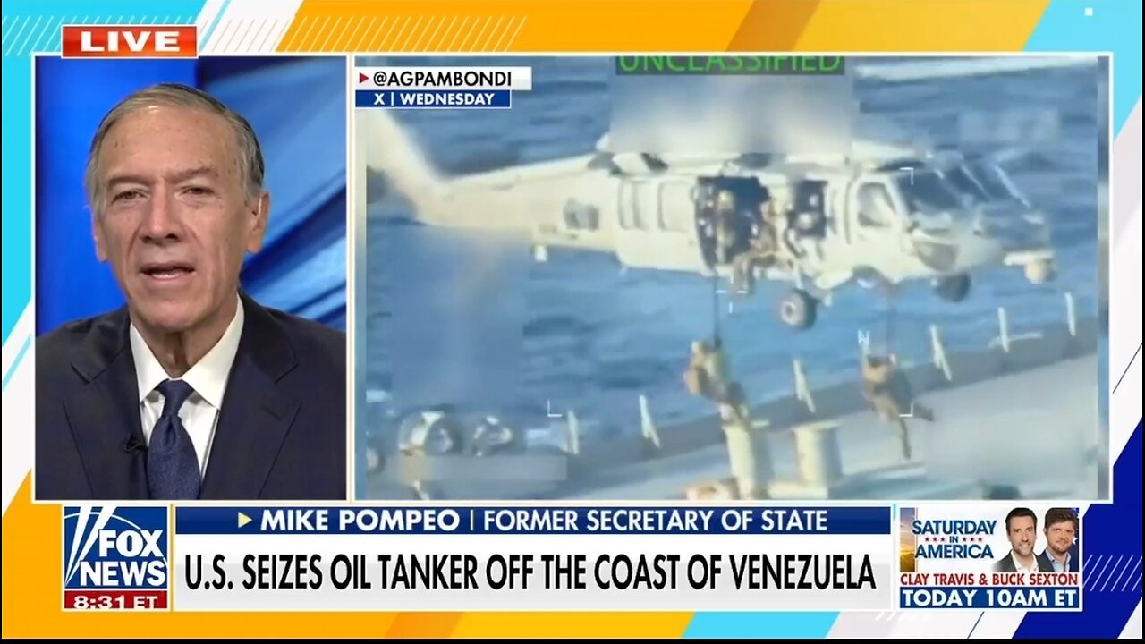 Mike Pompeo: Trump Is Trying To Bankrupt Maduro