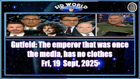 Gutfeld The emperor that was once the media, has no clothes