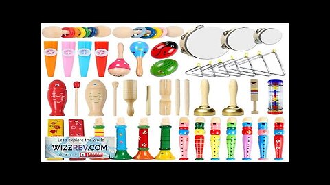 Children Orff Instruments Toys Wooden Parent-child Interaction Puzzle Early Education Sound Review