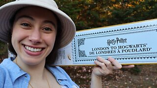 Trying "Witor's Harry Potter Hogwart's Express Snack" In The Woods