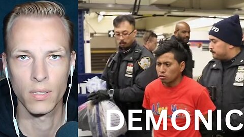 Illegal Immigrant Burns a WHITE Woman to Death in NYC Subway