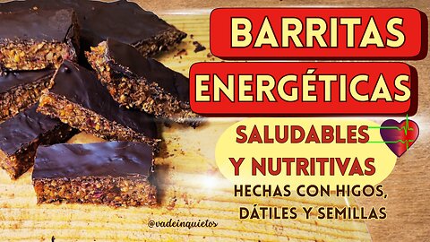 Barritas Energéticas I How To Make Energy Bars