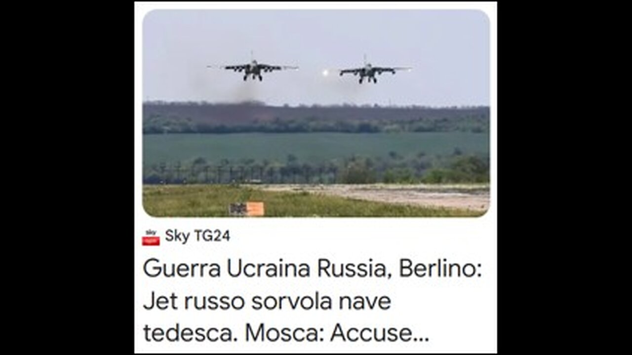 Aereo russo su nave tedesca... rischio di guerra