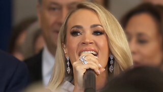 Carrie Underwood Gives Stunning a Capella Performance of America the Beautiful at Inauguration