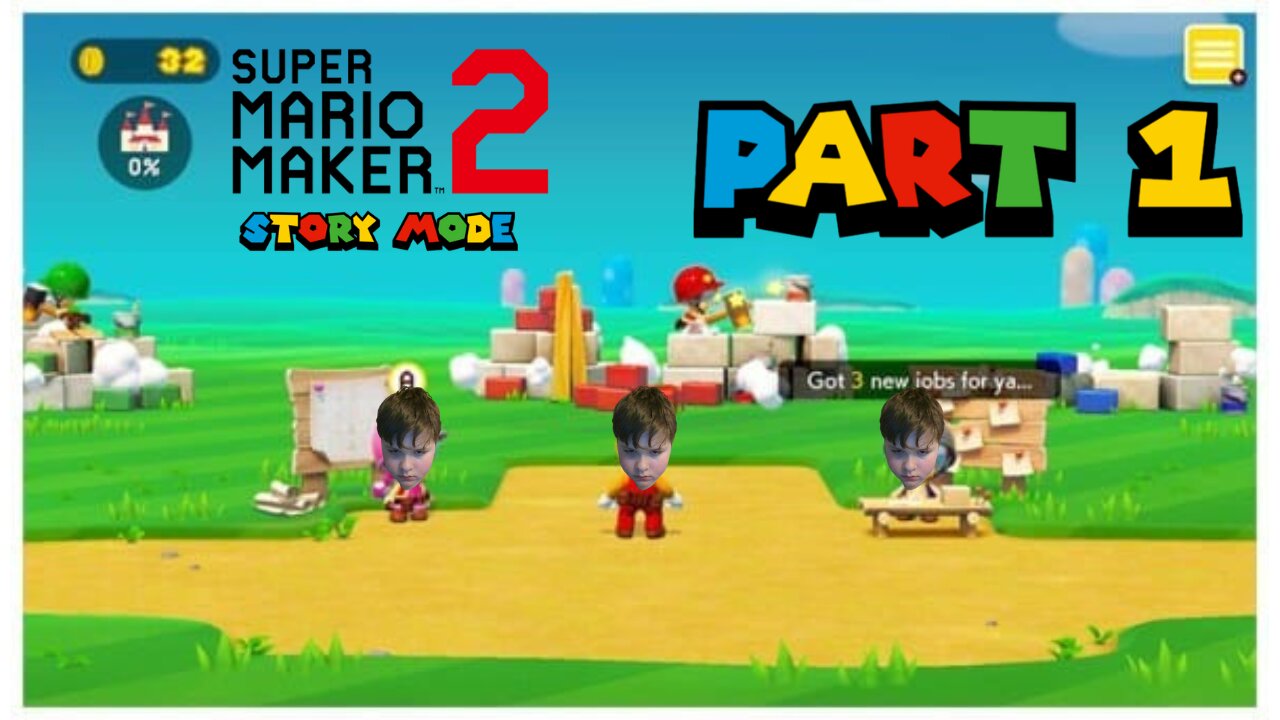 MARIO!!! PLEASE STOP UNDODOG IN THE NEXT 5 SECONDS!!! - Super Mario Maker 2 Story Mode (PART 1)