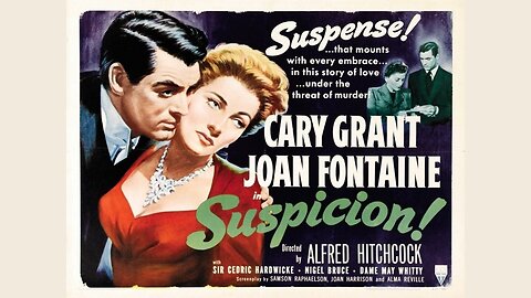 (1941) Suspicion | Starring: Cary Grant, Joan Fontaine, Cedric Hardwicke