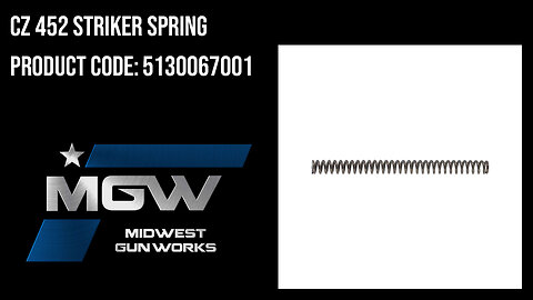 CZ 452 Striker Spring - 5130067001