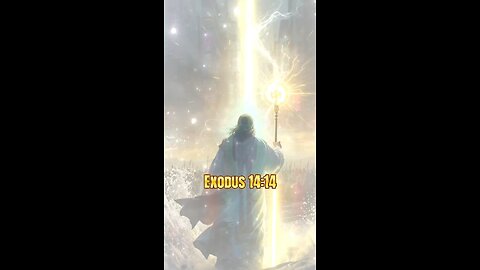 Psalm 46:1 | Stop Fighting. God Is Fighting For You! 🛡️⚔️ #faith #peace #dailybibleinspiration #god