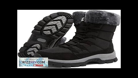 Womens Snow Boots Winter Boots for Women Fur Lined Warm Winter Boots Review