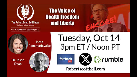 Encore! Inesa Ponomariovaite, CBDa Benefits, Dr. Jason Dean, BraveTV, Pharma Pays MS Doctors - The RSB Show 10-14-25