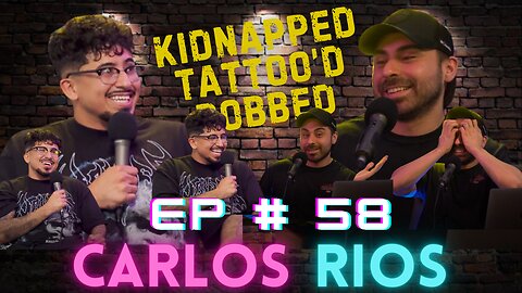 Episode 58 - with Carlos Rios (Tattoo Artist)