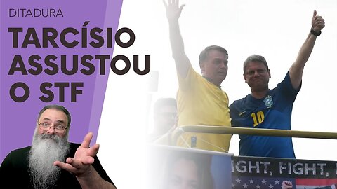 PRESENÇA e DISCURSO de TARCÍSIO no ato de BOLSONARO explicitou o PROBLEMA do STF daqui pra FRENTE