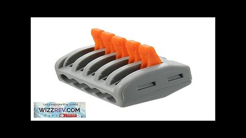 Excellway® ET25 5 Pins Spring Terminal Block 10Pcs Electric Cable Wire Connectors Review