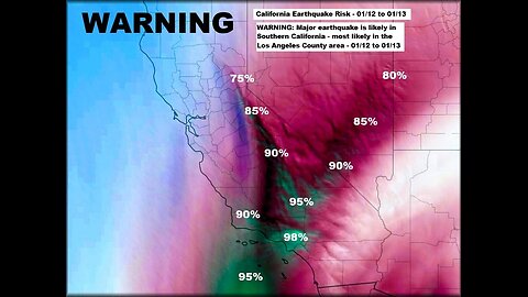 OSTRZEŻENIE 50-GODZINNE: Możliwe trzęsienie ziemi w Los Angeles lub hrabstwie Ventura ...