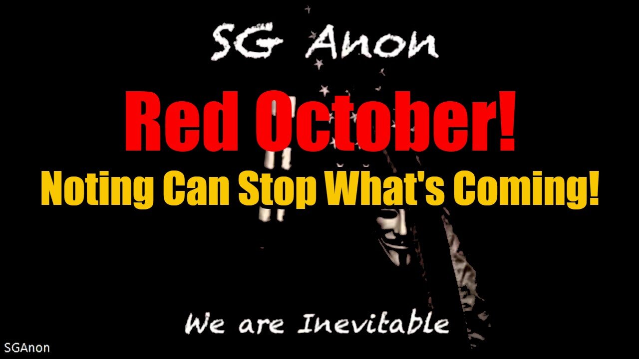 SSG Anon: Trump and RFK Jr Red Octorber Warning! The Intel Everyone Has Been Waiting For!!!