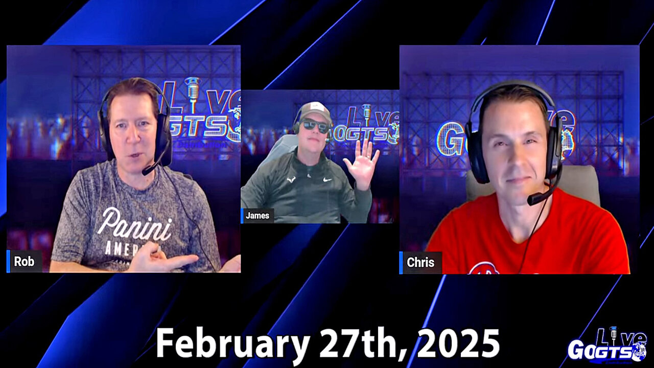 Go GTS Live, February 27, 2025: Prizm NBA, Spectra NFL Breaks, Product Rewind, News