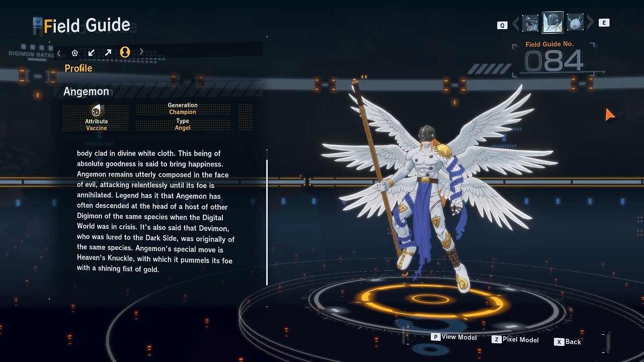 angemon all digivolution/de-digivolution/profile Digimon Story Time Stranger