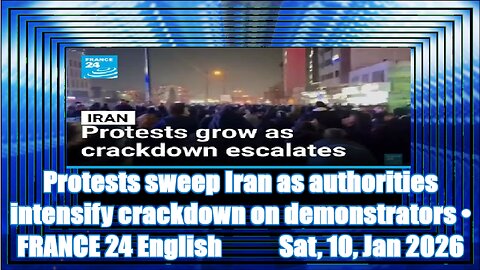 Iran protests- regime crackdown as US considers military response