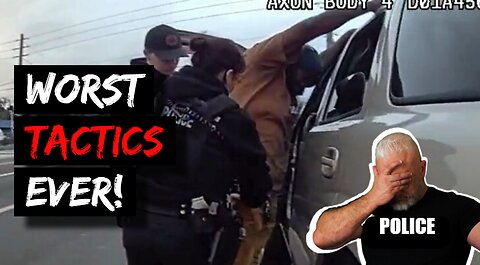 Female Cop Shoots Driver in Leg with His Own Gun on Traffic Stop