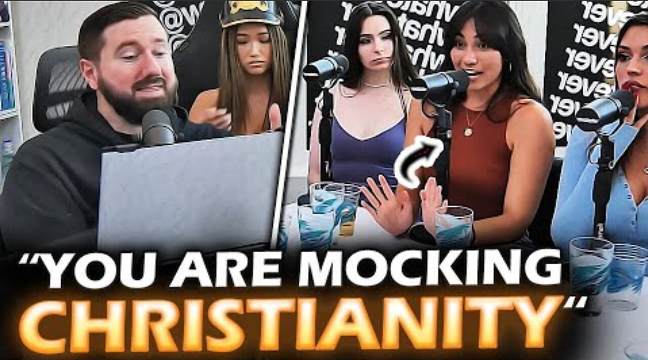 FAKE Christian has a MELTDOWN when Brian CALLS OUT her HYPOCRISY on premarital s€x