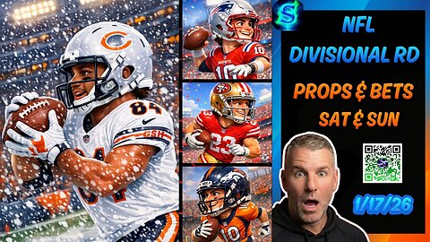 🏈 Best NFL Picks Playoffs Divisional Games | Bills vs Broncos |Rams vs Bears|NFL Bets, Player Props