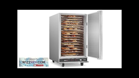 Hot Box Food Warmer 16-Tier Concession Warming Cabinet with Water Tray Review