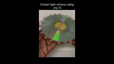 Chaser Light Without IC | Simple LED Circuit