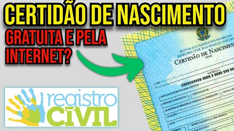 COMO EMITIR CERTIDÃO DE NASCIMENTO PELA INTERNET?