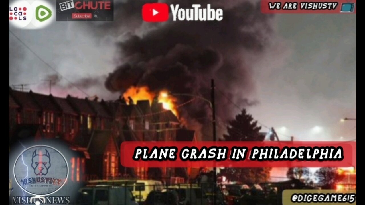 Plane Crash In Philadelphia... #VishusTv 📺