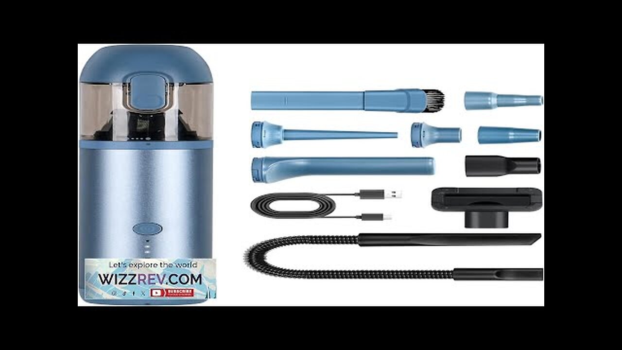 Car Vacuum Handheld Car Vacuum Cleaner High Power 16000Pa 4 in 1 Review