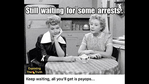 Keep waiting, all you'll get is psyops... Exposing💊The Truth