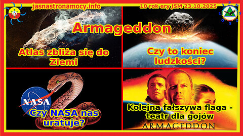 Armageddon Atlas zbliża się do Ziemi Czy to koniec ludzkości? Czy NASA nas uratuje?