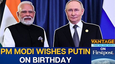 PM Modi Speaks to President Putin, Congratulates Him on His 73rd Birthday | Vantage on Firstpost