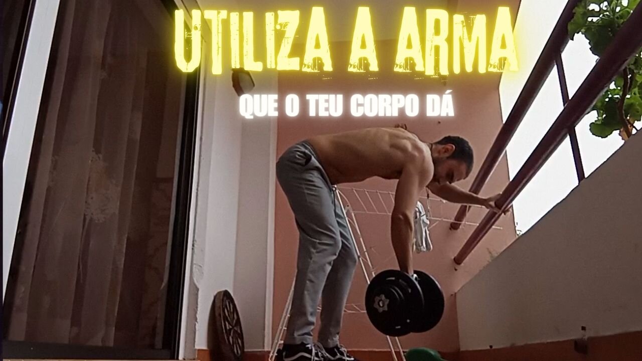 Treino de Costas 1 Set Máximas Repetições (22kg Halter) + Jejum e os Seus Benefícios