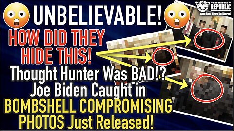 UNBELIEVABLE! How’d They Hide This? Biden Caught In COMPROMISING PHOTOS Just Released!